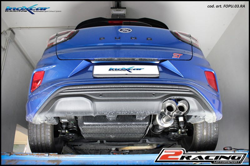 Valve emulator (Purchasable only in combination společně sour Zadní exhaust) Recommended in combination with: FOPU.04.RA / FOPU.03.RA / FOPU.03.XR80 Inoxcar racing EM.PUMA