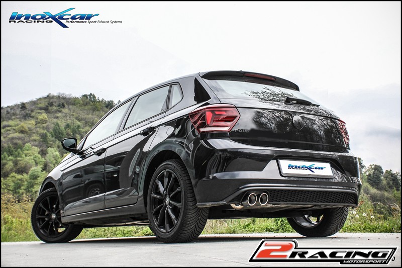 středová roura (For the assembly on original Zadní s tlumiče it is necessary the adapter AD.POLO.08) Inoxcar racing TCPOL.06