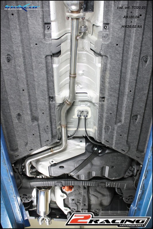 Adaptér for assembly TCI20.01 / TCSI20.01 on HYI20.03.RA / HYI20.02.RA Inoxcar racing AD.I20.04