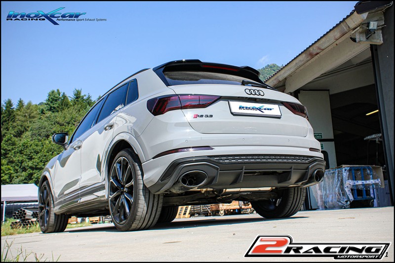 středová roura + Zadní s tlumiče + Valves assembly společně soriginal electric engines Inoxcar racing VALV.RSQ3.SUV.01