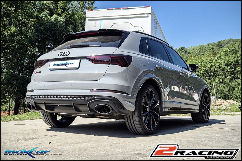 středová roura + Zadní s tlumiče + Valves assembly společně soriginal electric engines Inoxcar racing VALV.RSQ3.SUV.01