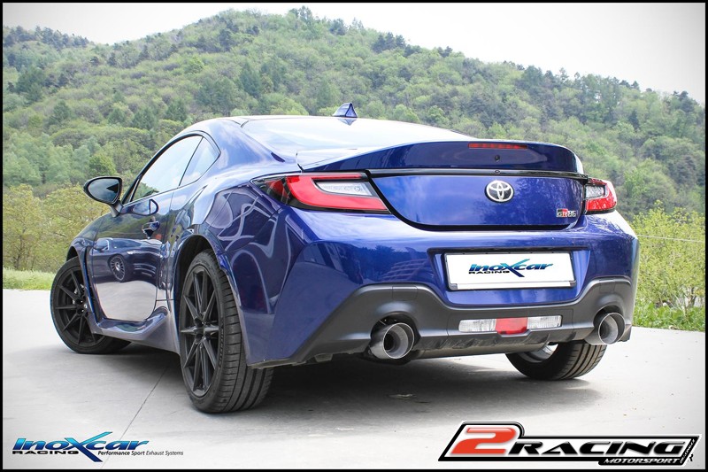 Zadní tlumič s koncovkou průměr 114 Racing P+L Inoxcar racing TOGR.01.114R