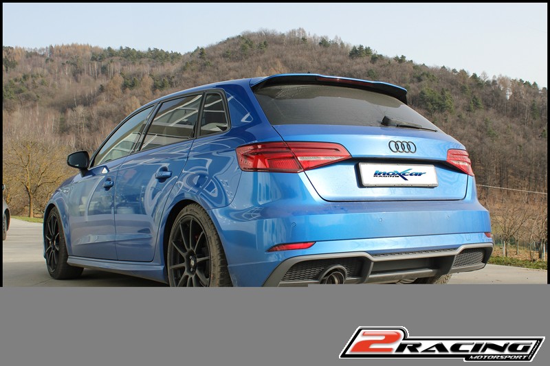 Zadní tlumič s koncovkou průměr 100 Racing Inoxcar racing OVAU.29.10RA
