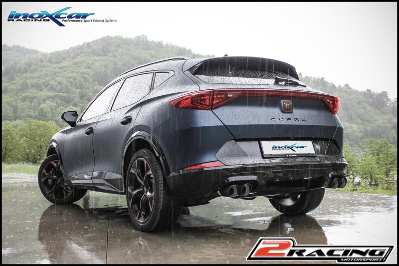 Zadní tlumič koncovkou výfuku 2 x průměru 90 X-RACE BLACK MATT P+L + Valves assembly společně soriginal electric engines (availability of other koncovka models upon request) Inoxcar racing VALV.FORM.01.XRBLACKMATT