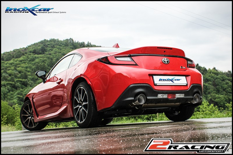 Zadní tlumič s koncovkou průměr 114 Racing P+L Inoxcar racing TOGR.01.114R