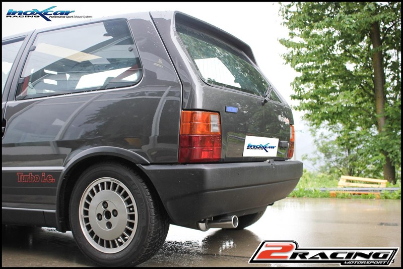 středová roura + Zadní tlumič s koncovkou o průměru 63 Inoxcar racing FIUN.02.63