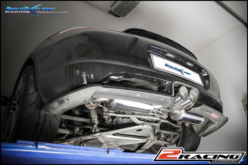 Sports Catalysts 200 CPSI P+L + Zadní s tlumiče společně scentral koncovka 2 x průměru 90 Racing Inoxcar racing POCAY.10.RA
