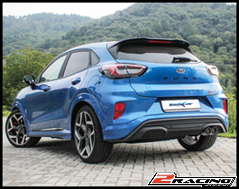Duplex Zadní s tlumiče D+S Exclusive assembly on original spoiler Renault Megane IV GT (it is necessary to do a cut in the exit wound RIGHT side €“ it is recommended the application of protection for the heat on the right side of the bumper) Inoxcar racin