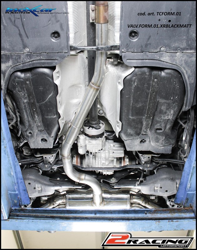středová roura (For the assemblage společně sthe original exhaust it is necessary the AD.FORM.02) Inoxcar racing TCFORM.01