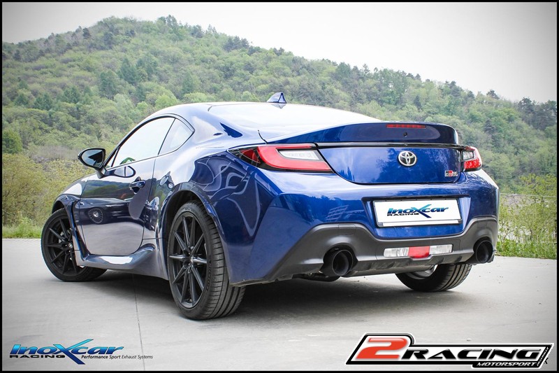 Zadní tlumič s koncovkou průměr 114 Racing BLACK CERAMIC P+L Inoxcar racing TOGR.01.114CBLACK