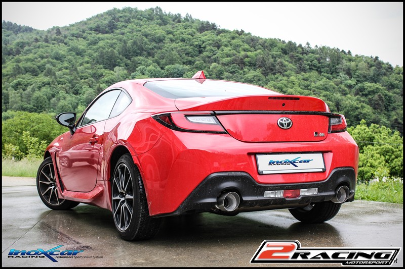 Zadní tlumič s koncovkou průměr 114 Racing P+L Inoxcar racing TOGR.01.114R