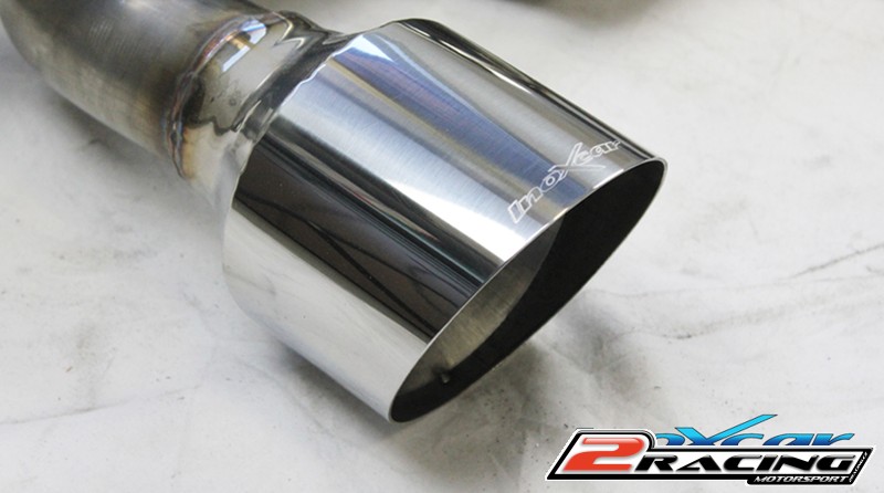 Zadní tlumič s koncovkou průměr 114 Racing P+L - TIG WELDING Inoxcar racing TOGT.01.114R.TIG