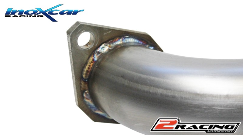 Zadní tlumič s koncovkou průměr 114 Racing P+L - TIG WELDING Inoxcar racing TOGT.01.114R.TIG