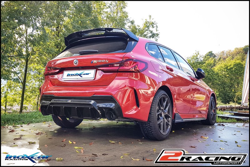 středová roura (delete the originals CAT and s tlumiče) (For the assembly on the original Zadní s tlumiče it is necessary the adapter AD.BMF40.03) Inoxcar racing TCBMF40.03