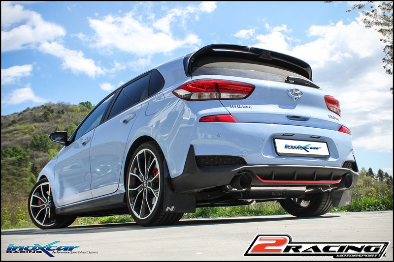 Zadní tlumič s koncovkou průměr 100 Racing BLACK CERAMIC P+L + Valve assembly společně soriginal electric engines Inoxcar racing VALV.I30N.10CBLACK