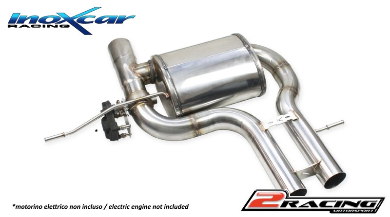 Zadní s tlumiče + Valve assembly společně soriginal electric engine Inoxcar racing VALV.REME.02