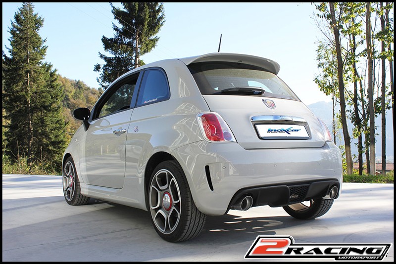 Stainless steel Zadní pipe společně skoncovka průměru 102 L+R Inoxcar racing FICQ.06.102