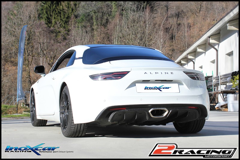 GPF replacement pipe Inoxcar racing AFALPINE