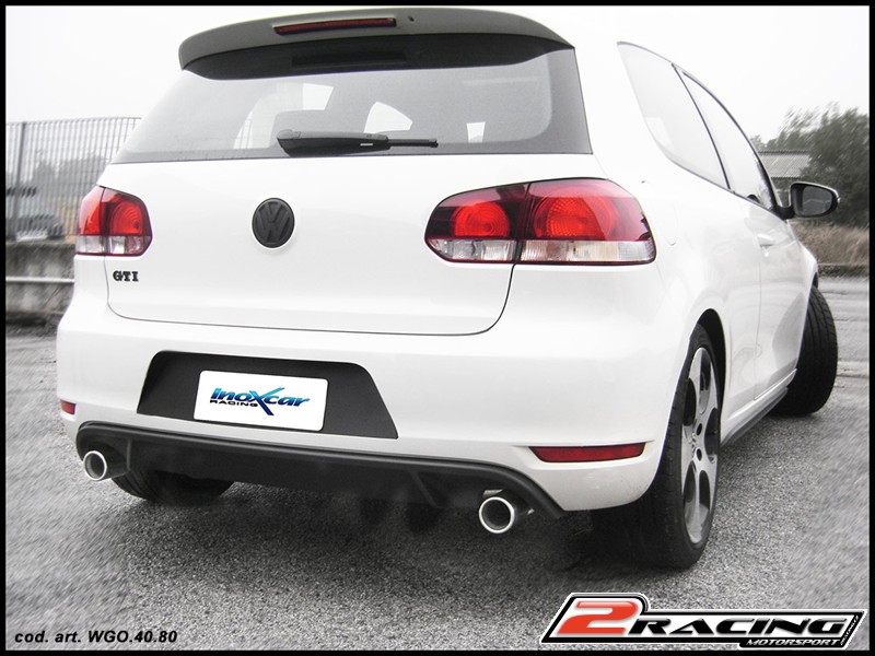 středová roura(For the installation on the original Zadní s tlumiče it is necessary to separately order the adapter AD.GOLF6.03) Inoxcar racing TCVW.01
