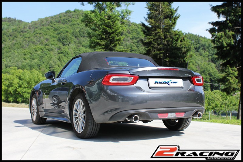 Central pipe společně ss tlumiče Inoxcar racing TCS124