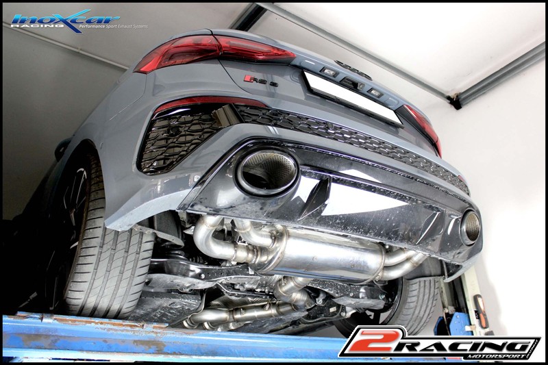 středová roura + Zadní s tlumiče + Valves assembly společně soriginal electric engines Inoxcar racing VALV.RS3.01