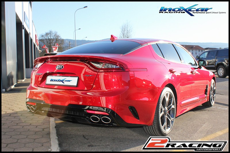 Central pipe společně ss tlumiče Inoxcar racing TCSSTINGER