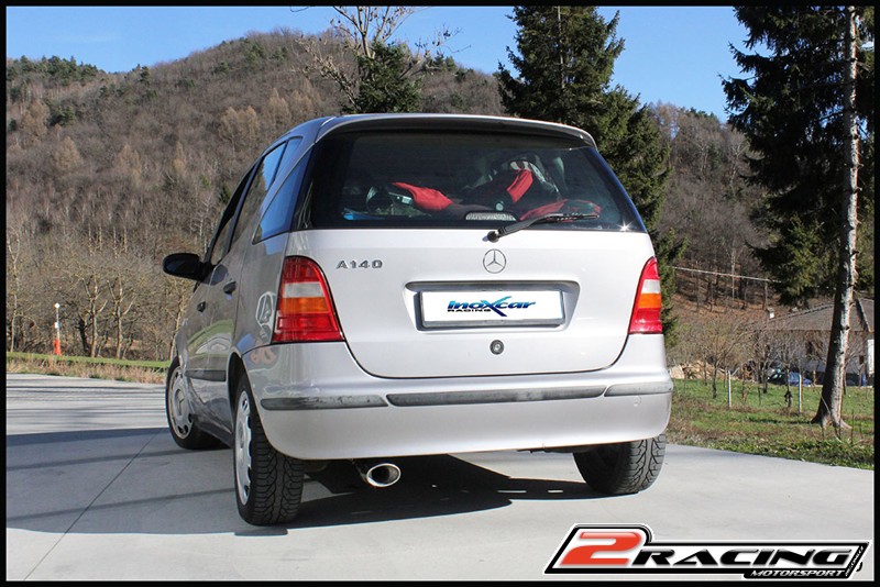 Zadní tlumič s koncovkou o průměru 102 Inoxcar racing MEA.01.102