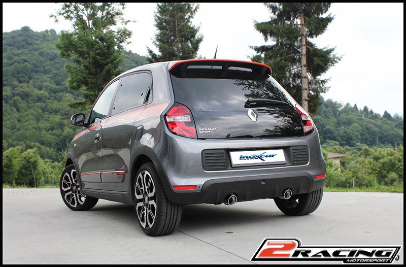 Nerezový výfuk místo katalizátoru Inoxcar racing AFTWINGO