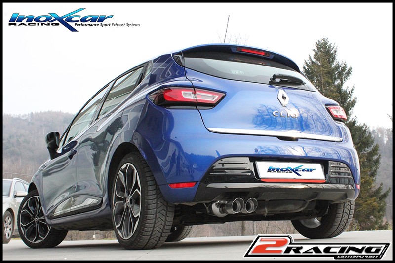 Zadní tlumič s koncovkou o průměru 102 Inoxcar racing RECL.41.102