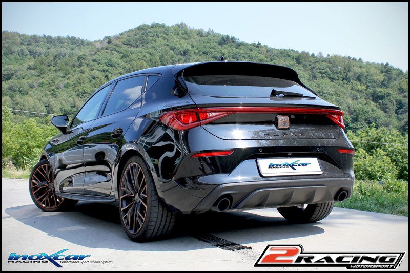 Nerezový výfuk místo katalizátoru (KAT a GPF delete) Inoxcar racing AFCUPRA