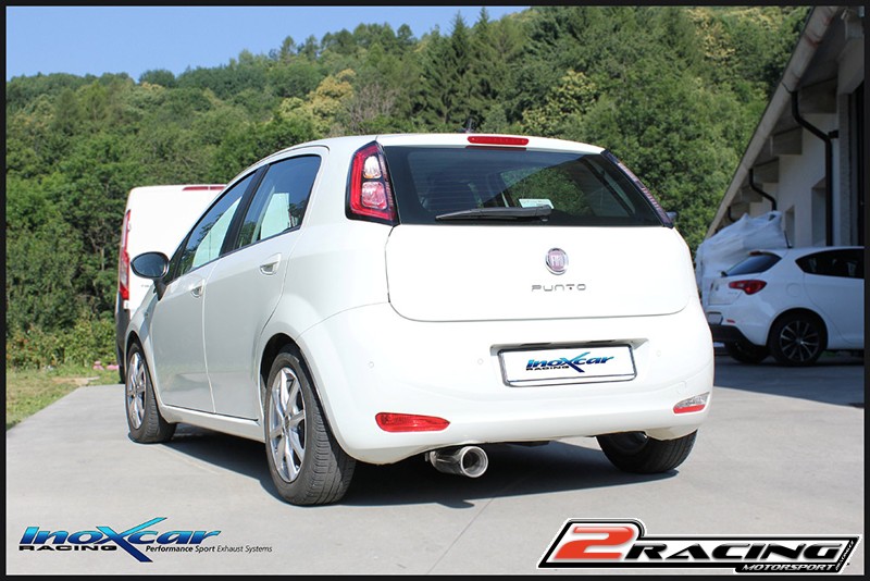 Zadní tlumič s koncovkou o průměru 102 Inoxcar racing FIPN.25.102