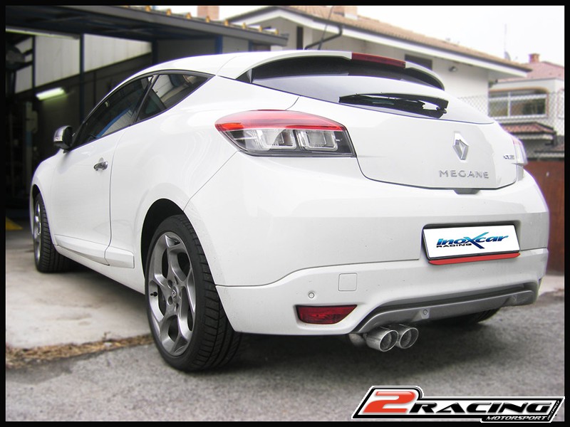 Zadní výfuk z nerezové oceli s koncovkou Oválná 120x80 mm Inoxcar racing REME.18.120