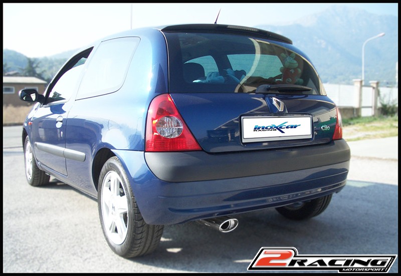 Zadní tlumič s koncovkou o průměru 102 Inoxcar racing RECL.11.102