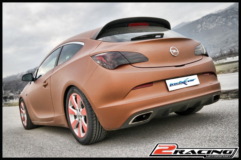 Nerezový výfuk místo katalizátoru společně smetal cat. (1° CAT) Inoxcar racing AFOPC.CAT