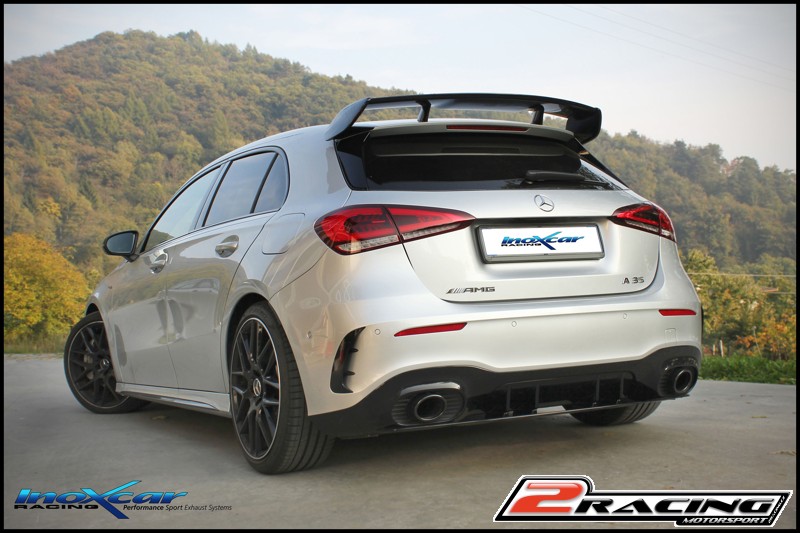 Central pipe (For the installation on the original Zadní s tlumiče it is necessary to separately order the adapter AD.MEA.10) Inoxcar racing TCA.07