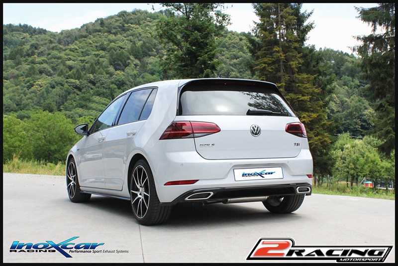 středová roura (For the installation on the original Zadní s tlumiče it is necessary to separately order the adapter AD.GOLF7.09) Inoxcar racing TCVW.16