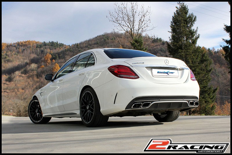 Zadní bez s tlumiče společně skoncovka P+L Inoxcar racing MEC63.01
