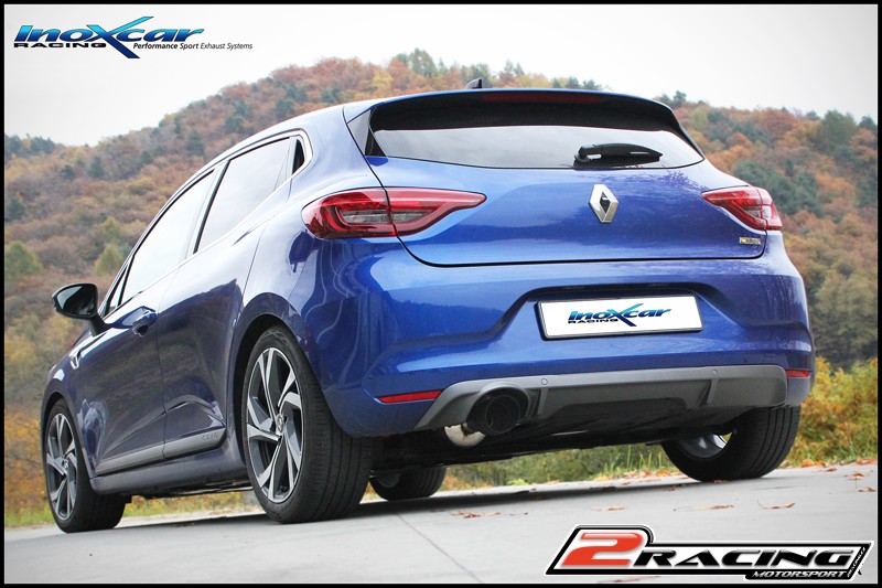 Zadní tlumič s koncovkou průměr 100 Racing Inoxcar racing RECL.43.10RA