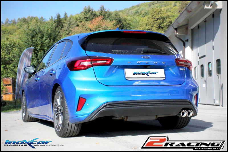 OPF/GPF replacement pipe(For the installation on the original central pipe it is necessary to separately order the adapter AD.FOCUS.08) Inoxcar racing AFFO.08
