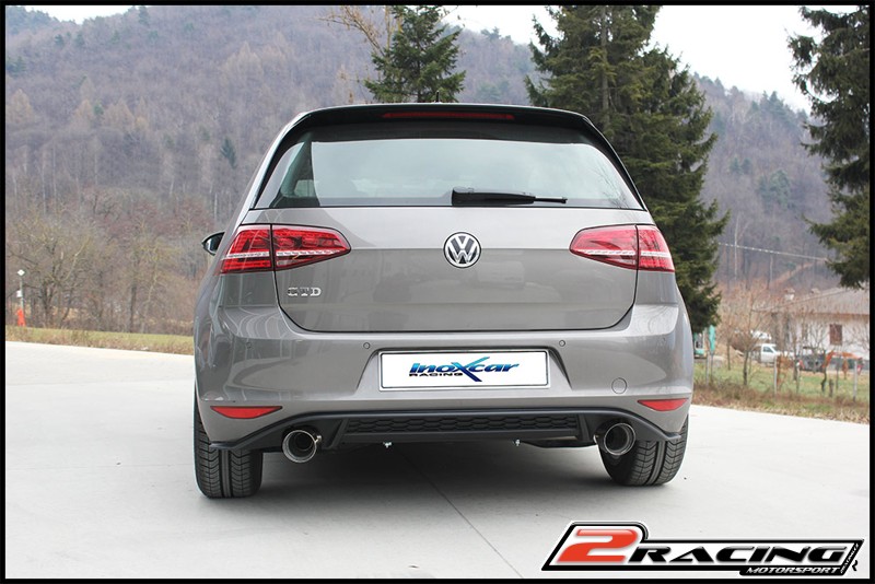 Zadní s tlumiče whit koncovka 2 x průměru 80 (the "Sport and Sound" verze is excluded) Inoxcar racing WGO.58.80