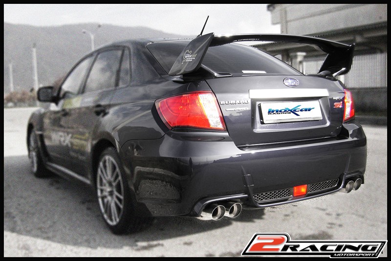 Central pipe společně ss tlumiče - průměru 63,5 mm Inoxcar racing ITSU.11S