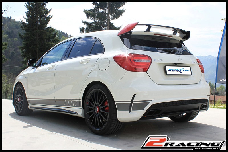 Zadní bez s tlumiče společně skoncovka P+L Inoxcar racing MEA.12