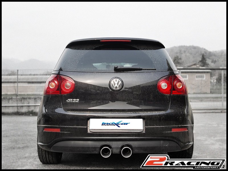 Zadní tlumič s koncovkou o průměru 102 P+L Inoxcar racing OVW.06.102