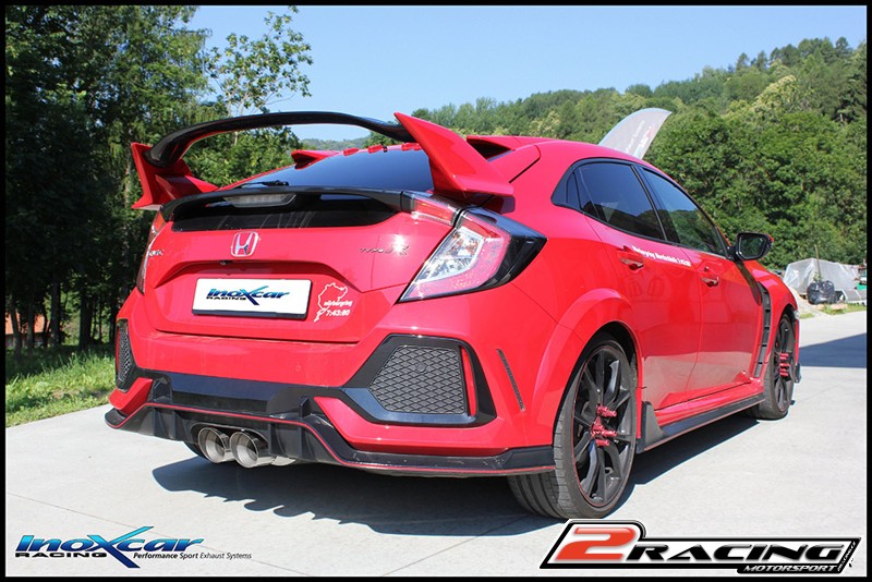 Adaptér pro montáž s HOCI.05 / HOCI.04 on the original central pipe &nbsp; Inoxcar racing AD.CIVIC.02