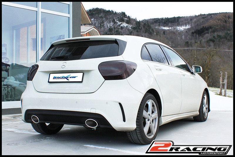 středová roura (For the installation on the original Zadní s tlumiče it is necessary to separately order the adapter AD.MEA.02) Inoxcar racing TCA