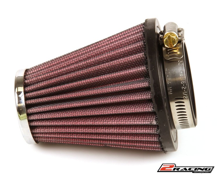 K&N univerzální sportovní filtr motokáry 52mm vstup, výška 102mm - RC-1200
