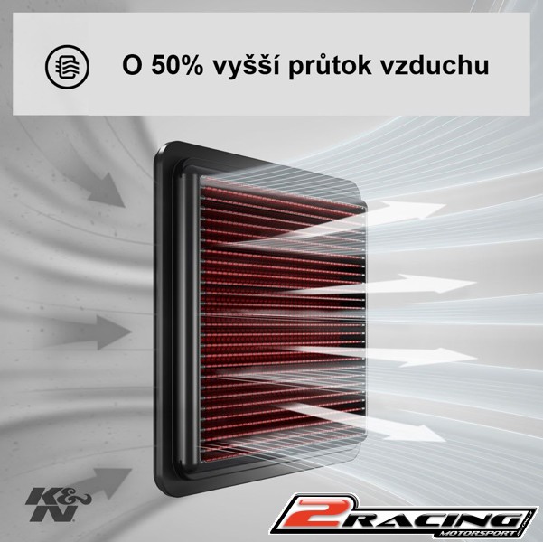 K&N sportovní vzduchový filtr Lexus RX450h 3.5 V6 2017 33-5079