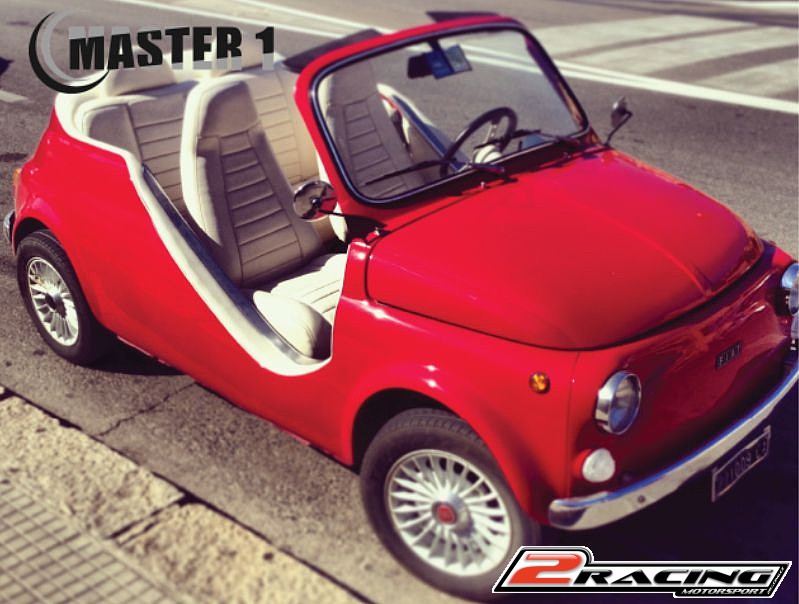 Alu disk Master 1 4.5x12" Fiat Oldtimer černý leštěný 100808