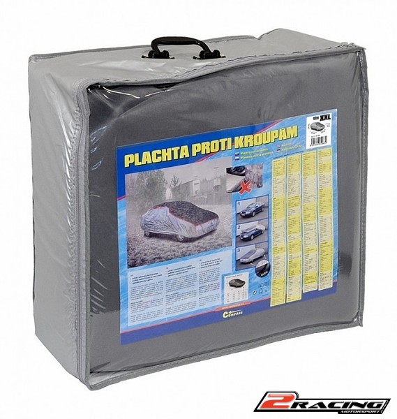 Plachta na auto ochranná proti kroupám XXL 570×203×119cm 5983