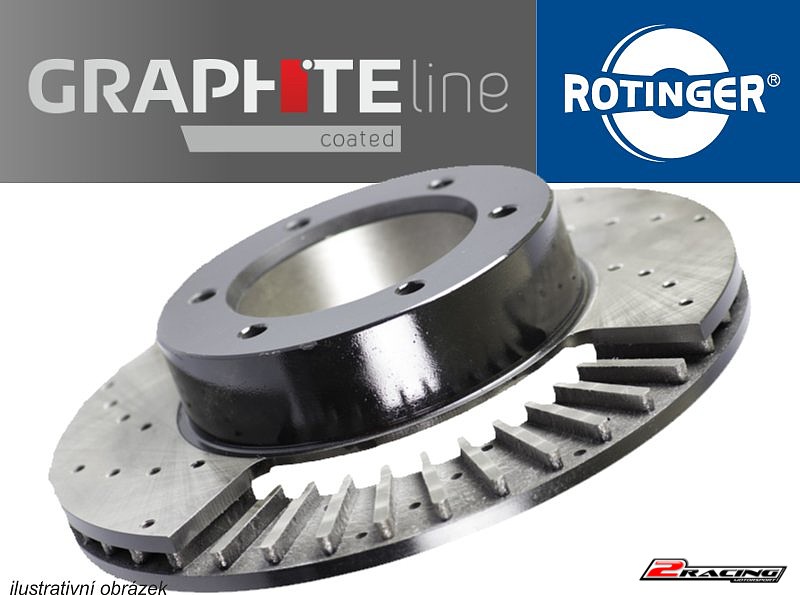 Přední sportovní brzdový kotouč Audi, Seat, Škoda, VW 21282-GL T6